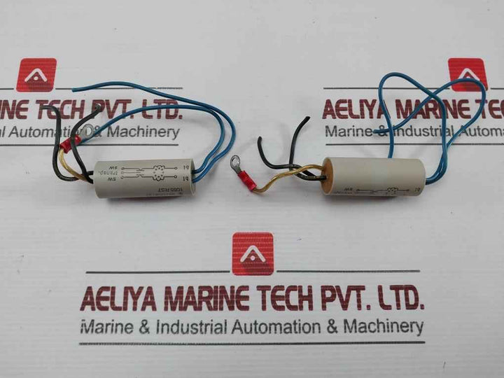 Lot Of 2X Ero F1764-0304-020 Emi Suppression Filter 250V 4A