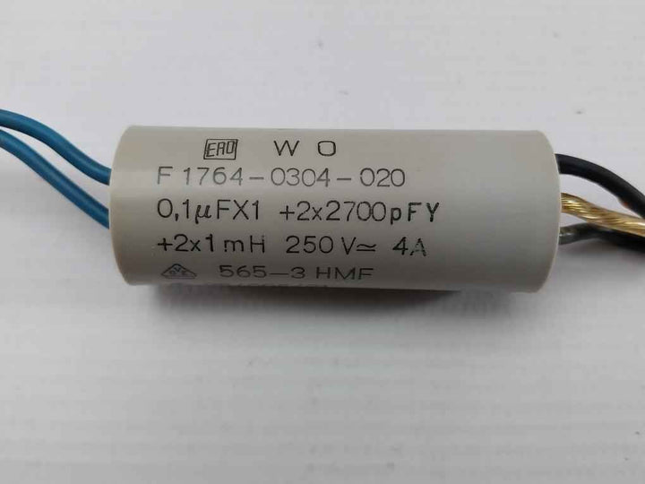 Lot Of 2X Ero F1764-0304-020 Emi Suppression Filter 250V 4A