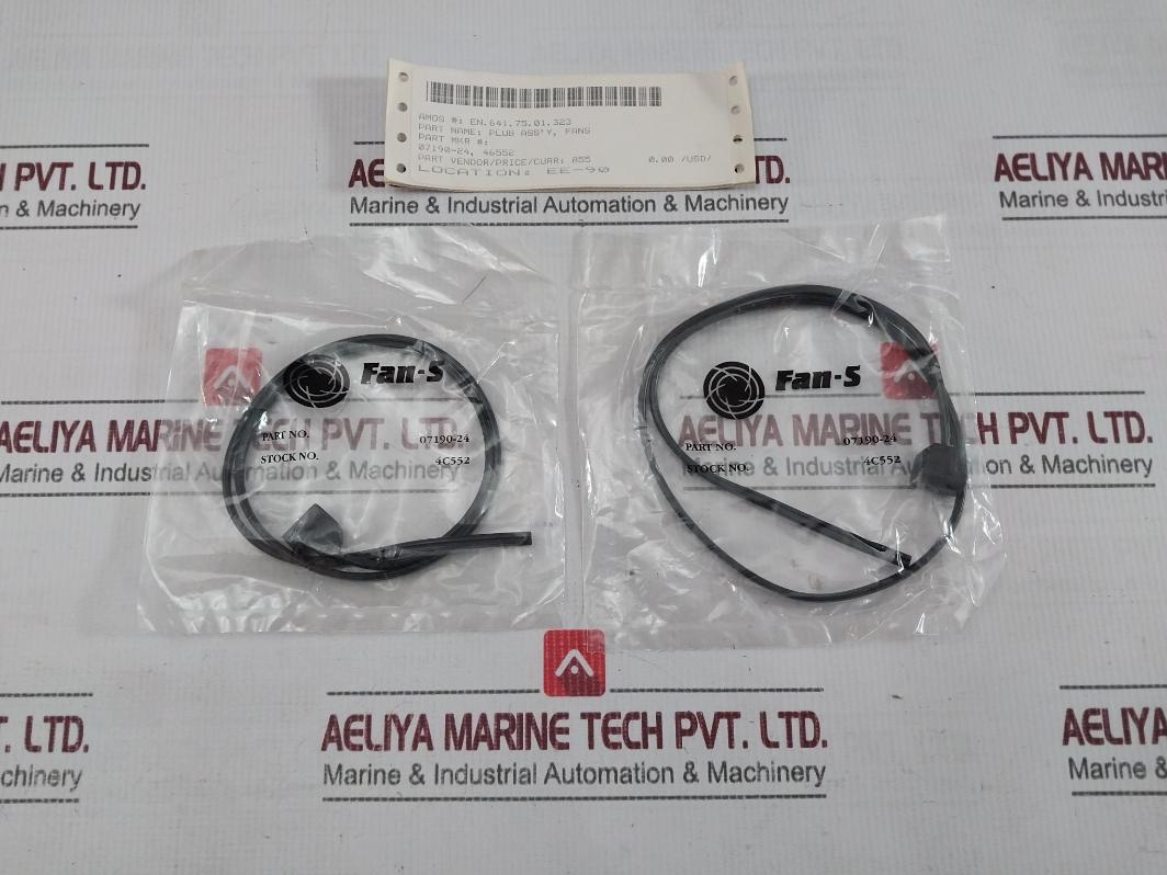 Lot Of 2X Fan-s 07190-24 Connection Cords