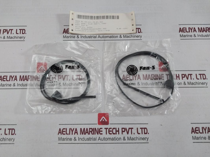 Lot of 2X FAN-S 07190-24 Connection Cords