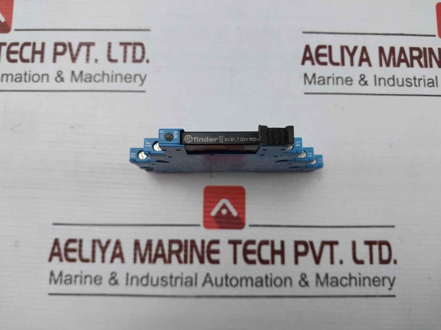 Lot Of 2X Finder 93.01.7.024 Relay Socket 6A 24V