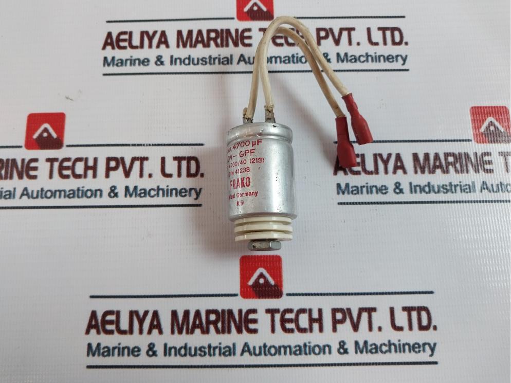 Frako 4700Uf Elko 40V-gpf Capacitor 4700 Micro F