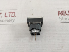Lot of 2X Fuji Electric AH165-ZT Pushbutton Switch LED 24V 6106 E3