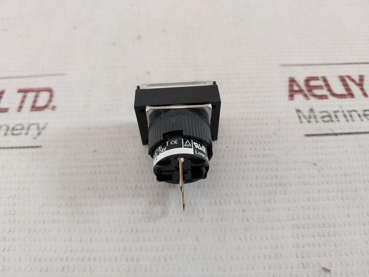 Lot of 2X Fuji Electric AH165-ZT Pushbutton Switch LED 24V 6106 E3