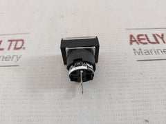 Lot of 2X Fuji Electric AH165-ZT Pushbutton Switch LED 24V 6106 E3