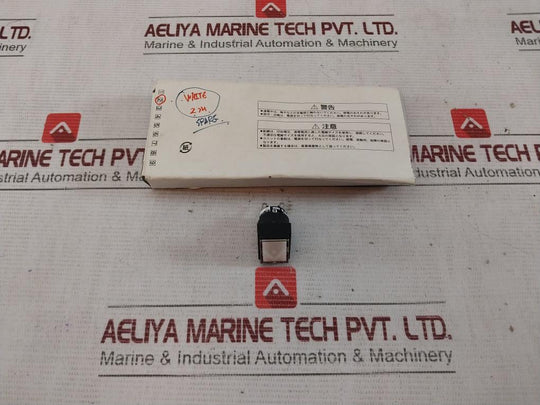 Lot of 2X Fuji Electric AH165-ZT Pushbutton Switch LED 24V 6106 E3