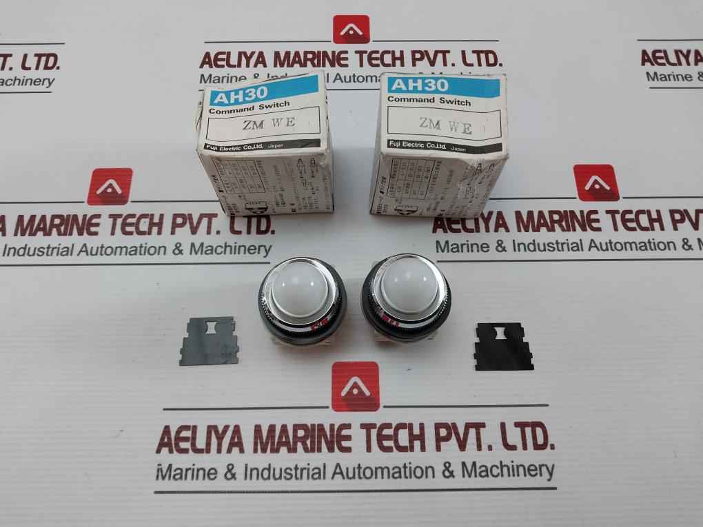 Lot Of 2X Fuji Electric Ah30-zmwe Command Switch