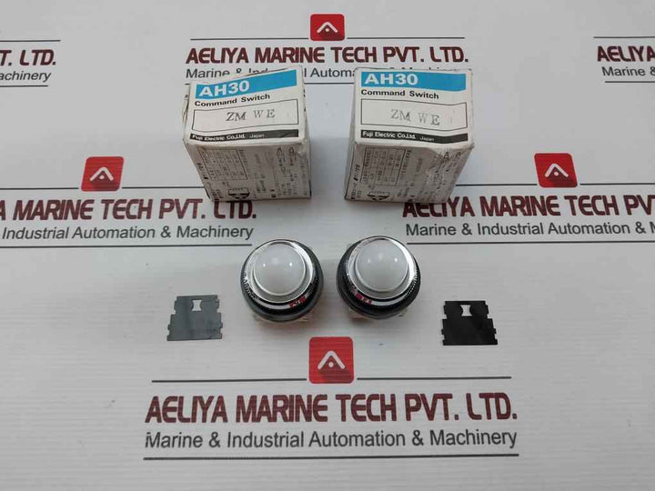 Lot Of 2X Fuji Electric Ah30-zmwe Command Switch