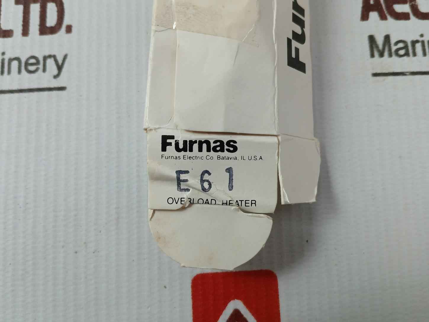 Lot Of 2X Furnas E61 Thermal Overload Heater Unit K1600-237