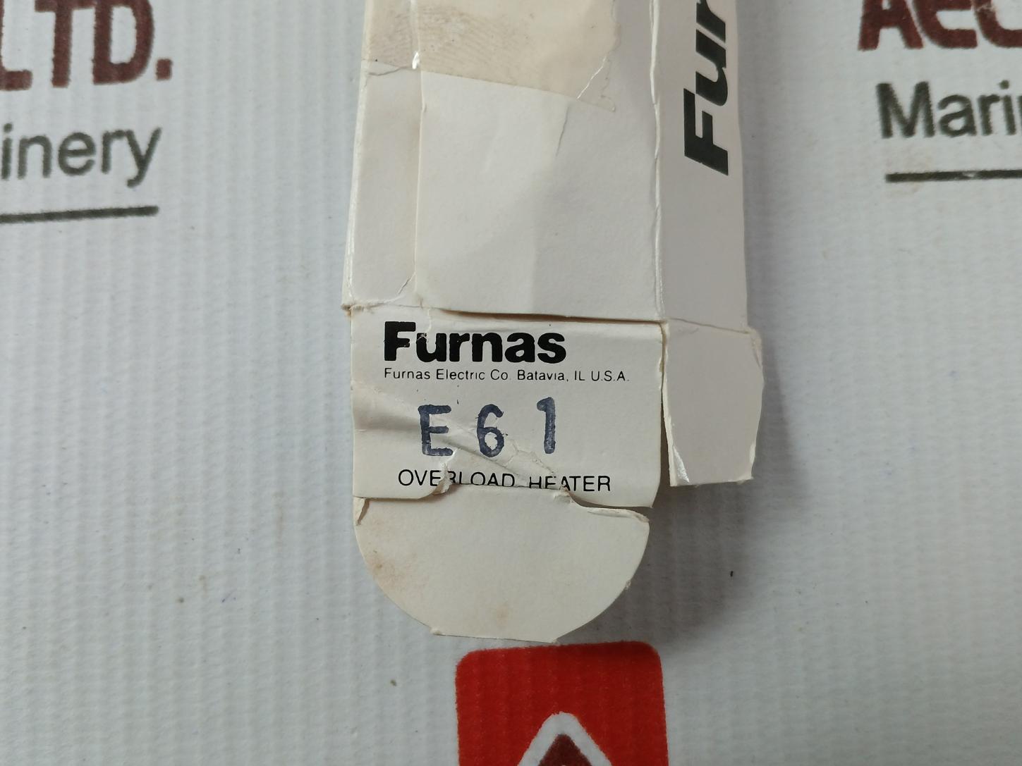 Lot Of 2X Furnas E61 Thermal Overload Heater Unit K1600-237