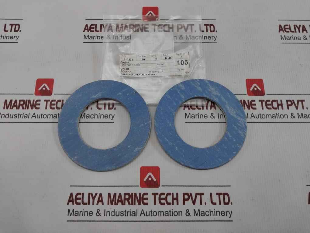 Lot Of 2X Gasket For Hull Heating System Dn-50