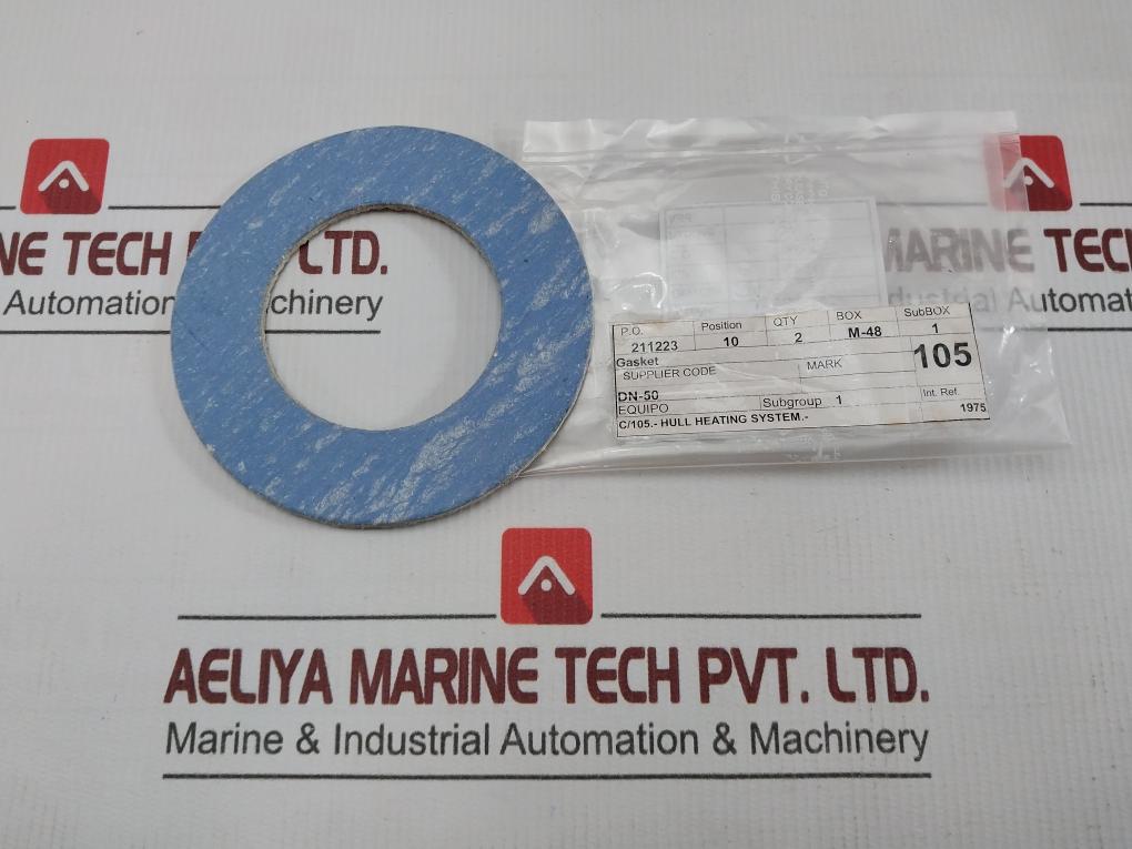 Lot Of 2X Gasket For Hull Heating System Dn-50
