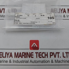 Lot Of 2X Gasket For Hull Heating System Dn-50