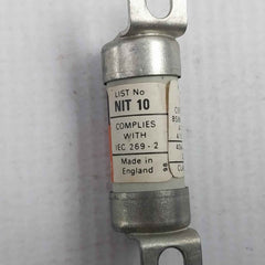 Lot Of 2X Gec 10 Amp H.R.C. Fuse-link 165000-0137