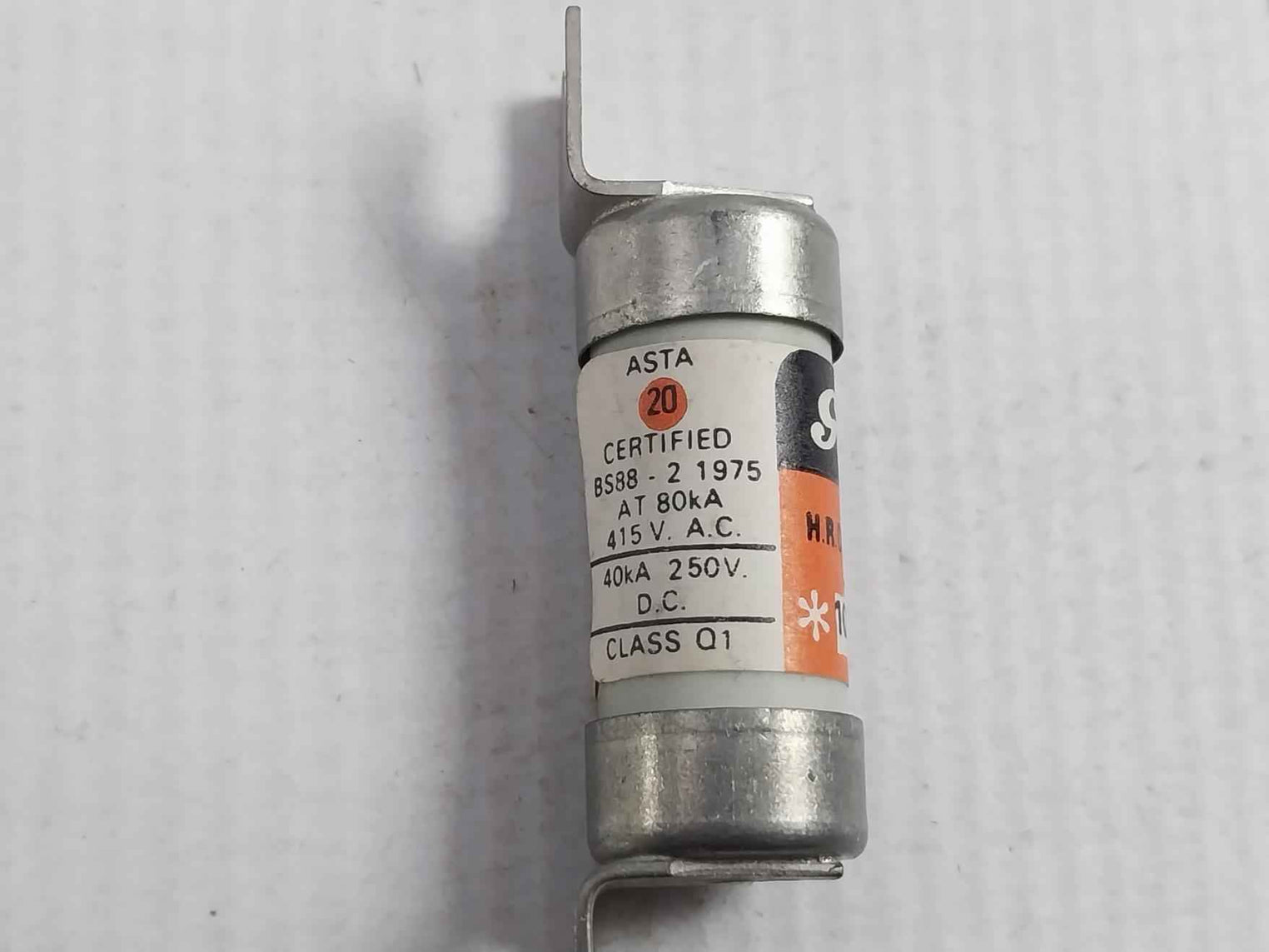 Lot Of 2X Gec 10 Amp H.R.C. Fuse-link 165000-0137