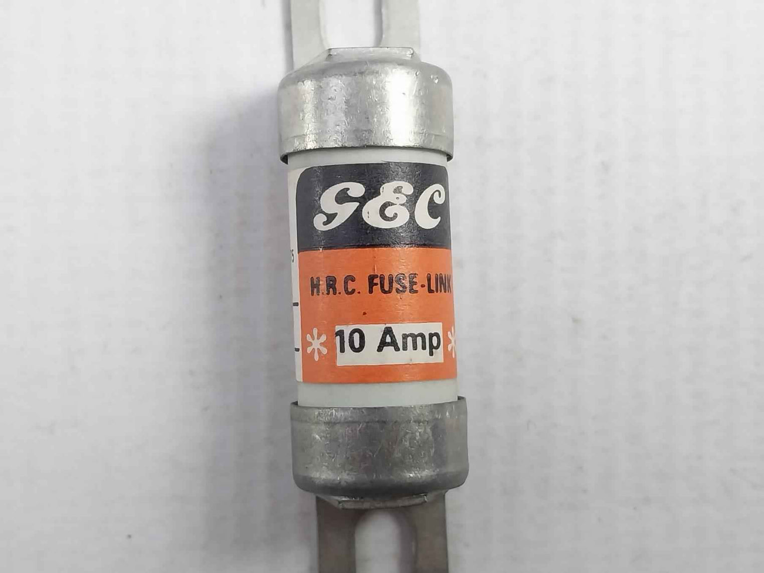 Lot Of 2X Gec 10 Amp H.R.C. Fuse-link 165000-0137