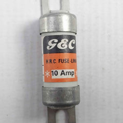 Lot Of 2X Gec 10 Amp H.R.C. Fuse-link 165000-0137