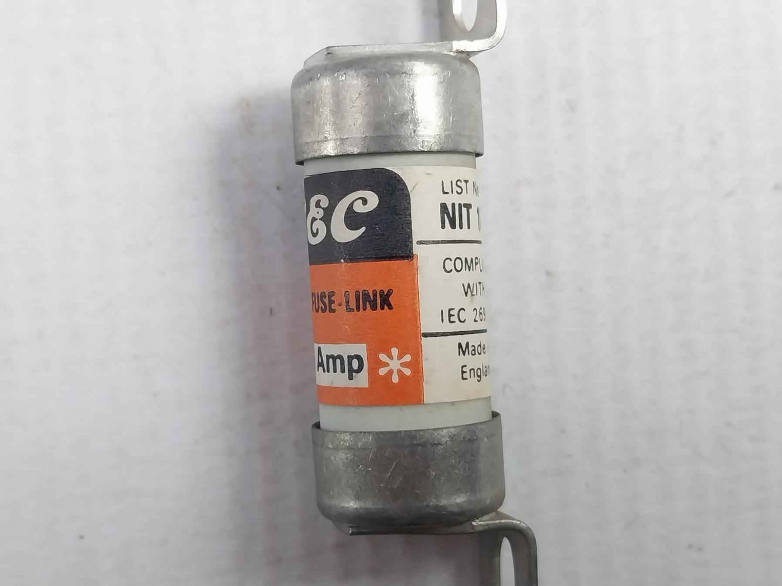 Lot Of 2X Gec 10 Amp H.R.C. Fuse-link 165000-0137