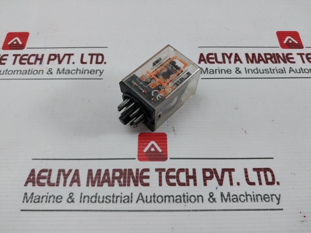 Lot Of 2X General-purpose Electromagnetic Relay Omron Gen-250Vac/7A Part No: Mk3P-i