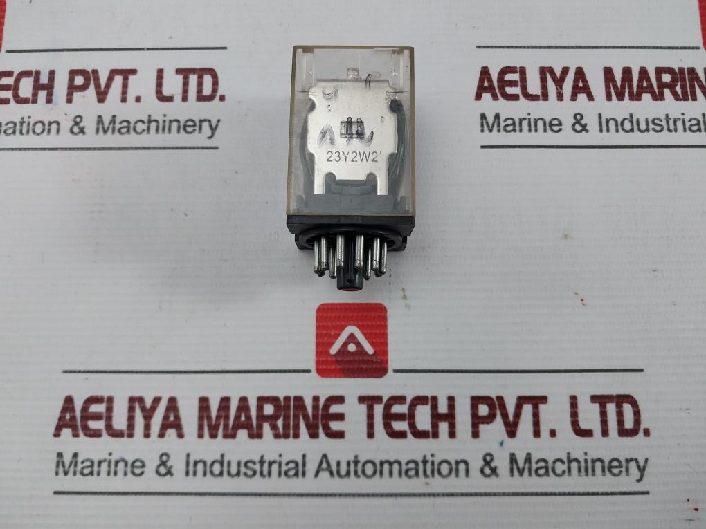 Lot Of 2X General-purpose Electromagnetic Relay Omron Gen-250Vac/7A Part No: Mk3P-i