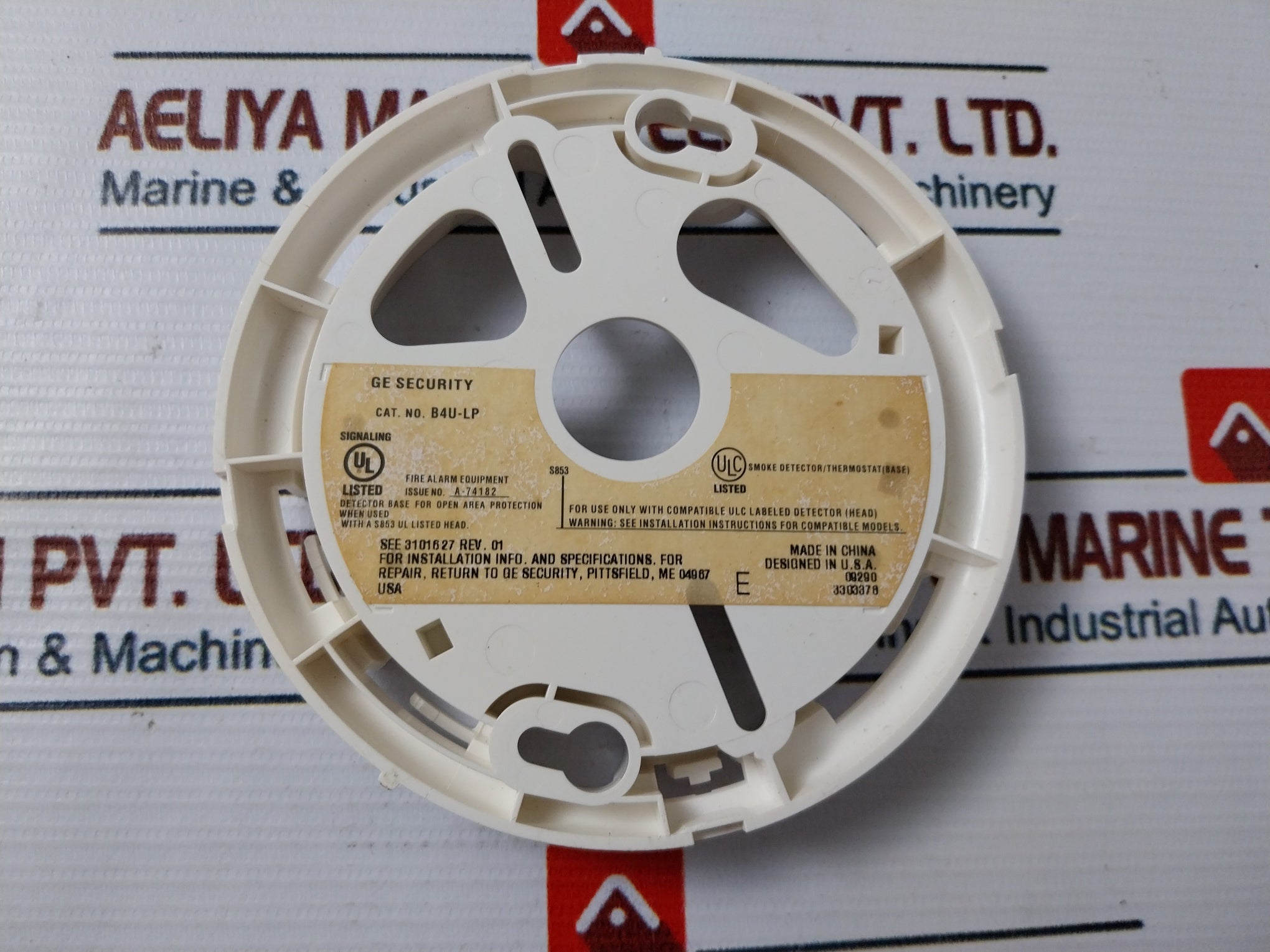 Lot of 2X General Electric B4u-lp Detector Base