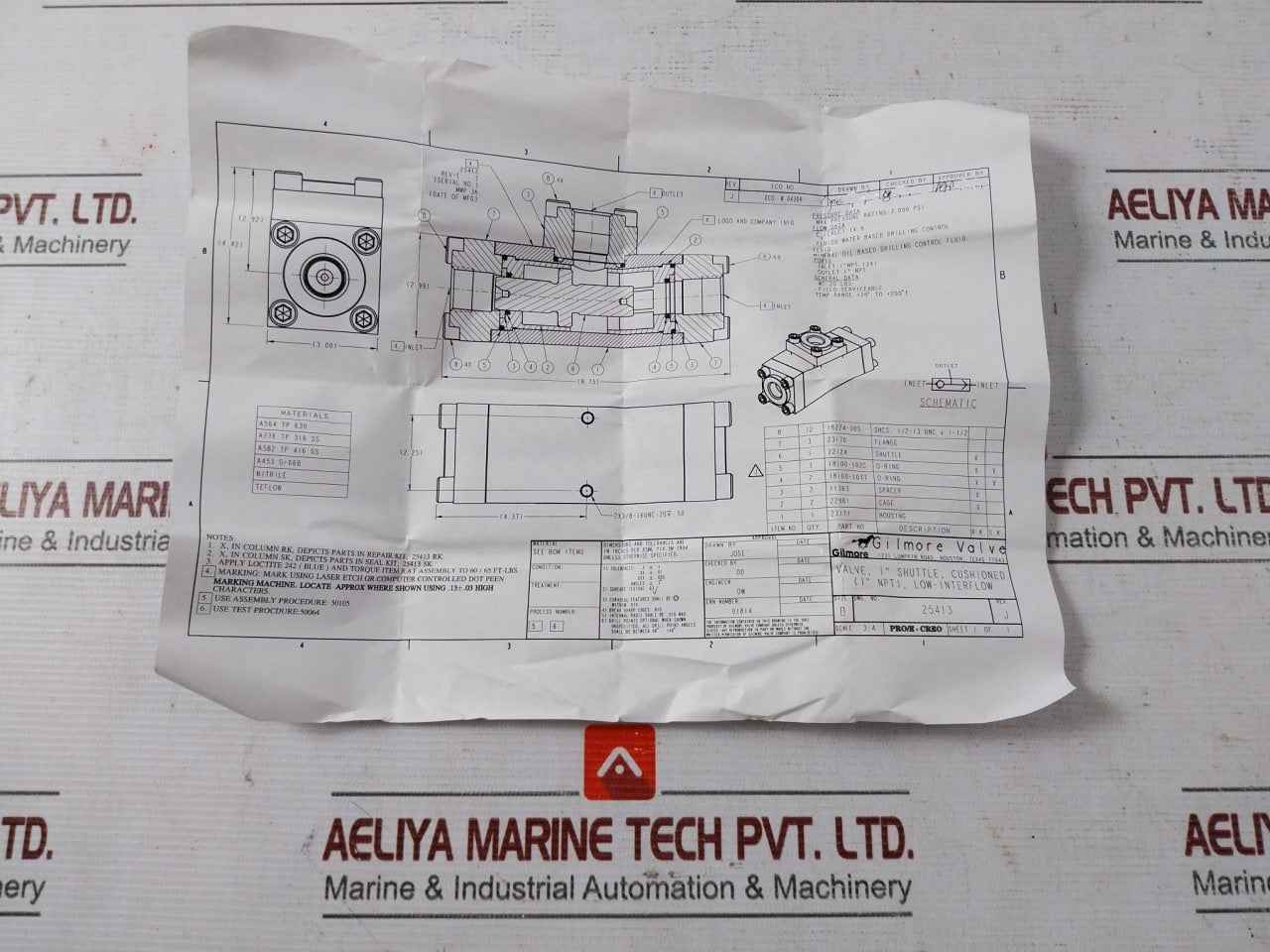 Lot Of 2X Gilmore 25413 Sk 1