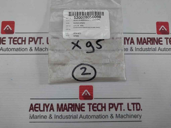 Lot Of 2X Guide Spndl 17118 X95