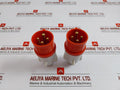 Lot Of 2X Gw 60 008 Power Plug Gewiss