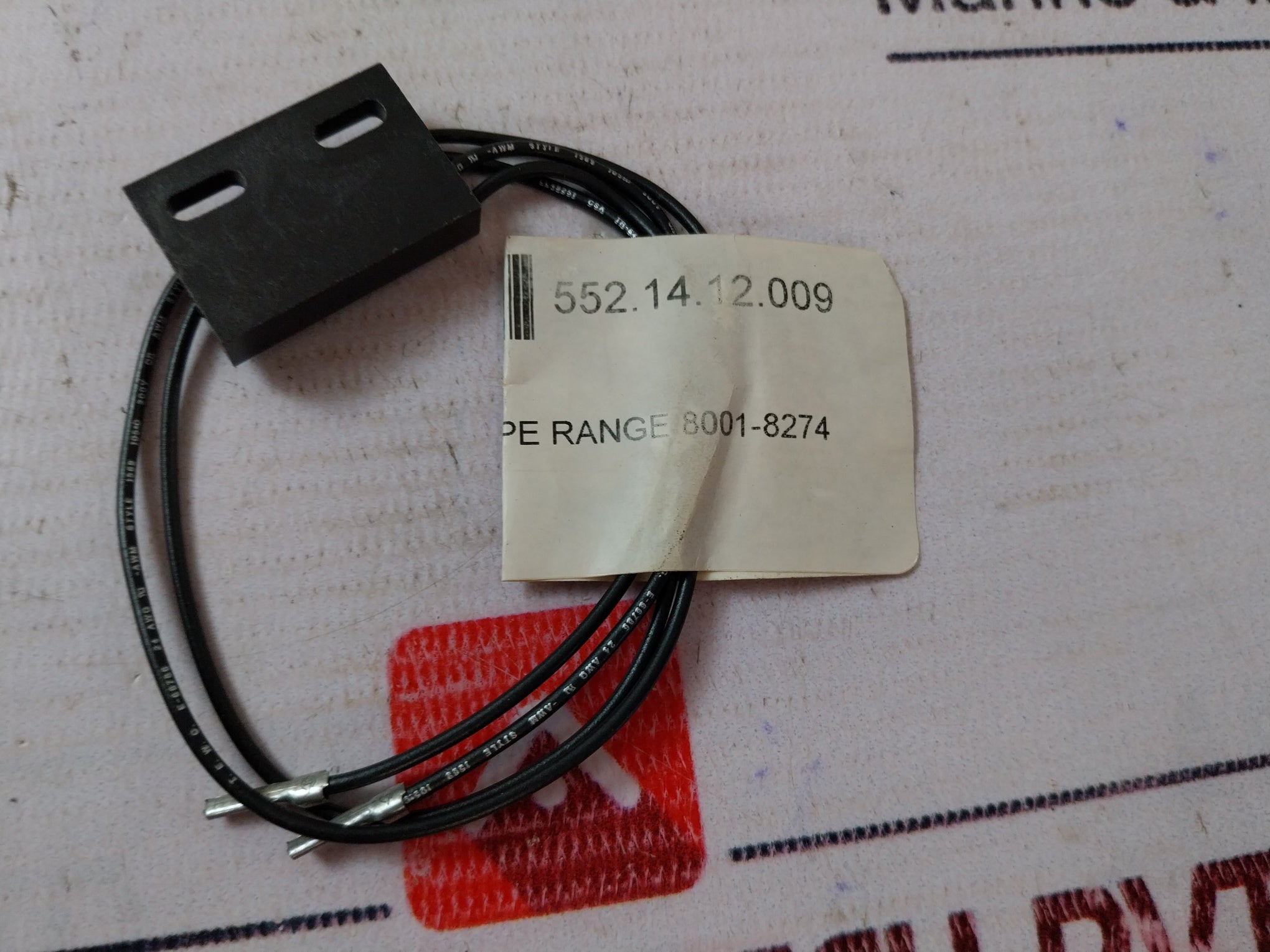 Lot of 2X Hamlin 59145-010 Reed Sensor 33 1692 6100 62.036 8001-8274