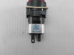 Lot Of 2X Han Kuk Relay 16000 Red Pilot Light Lamp 0.7W Max 24V Dc