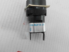 Lot Of 2X Han Kuk Relay 16000 Red Pilot Light Lamp 0.7W Max 24V Dc