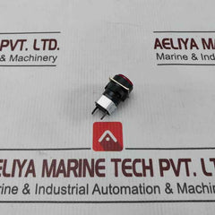 Lot Of 2X Han Kuk Relay 16000 Red Pilot Light Lamp 0.7W Max 24V Dc