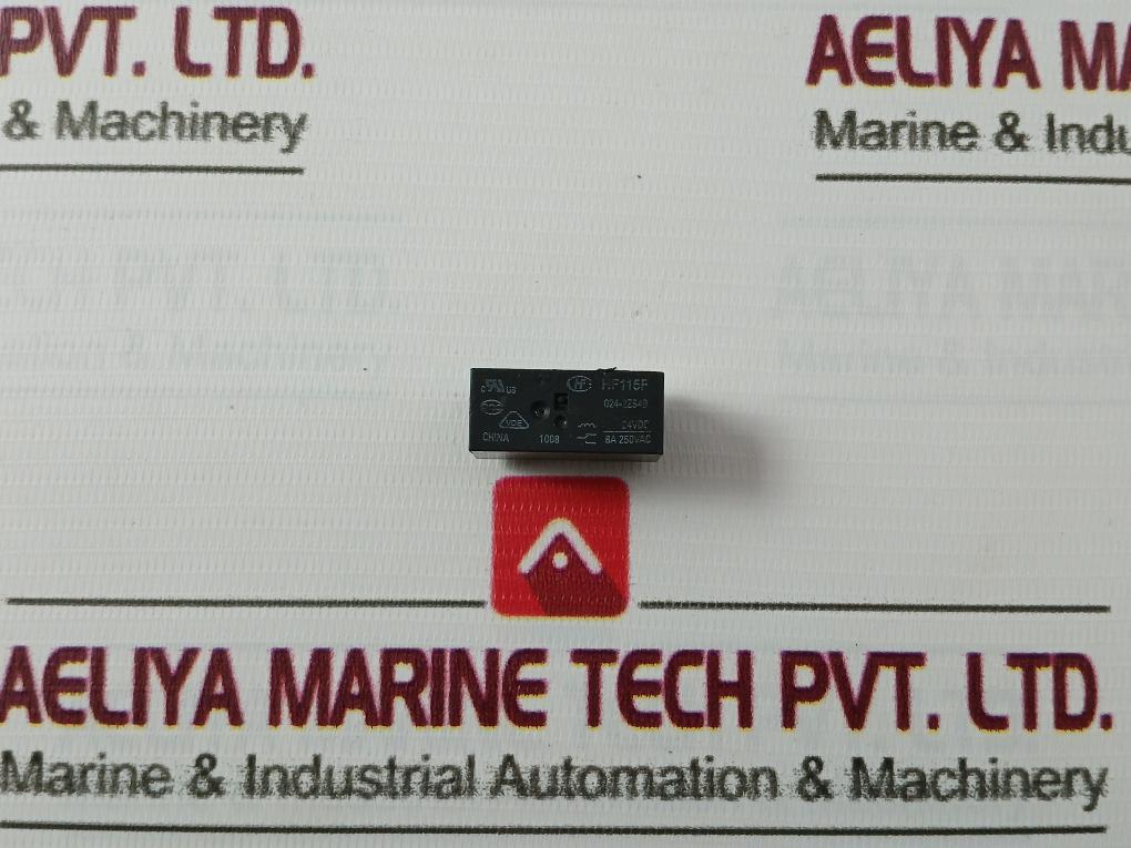 Lot Of 2X Hongfa Hf115F Miniature High Power Relay 24Vdc