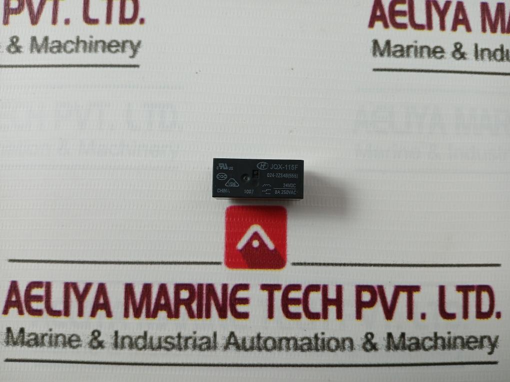 Lot Of 2X Hongfa Jqx-115F Miniature High Power Relay 8A 250Vac