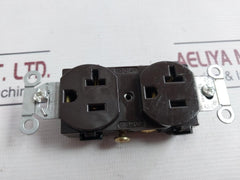 Lot of 2X Hubbell Receptacle Outlet 20A 125V
