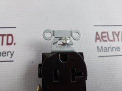 Lot of 2X Hubbell Receptacle Outlet 20A 125V