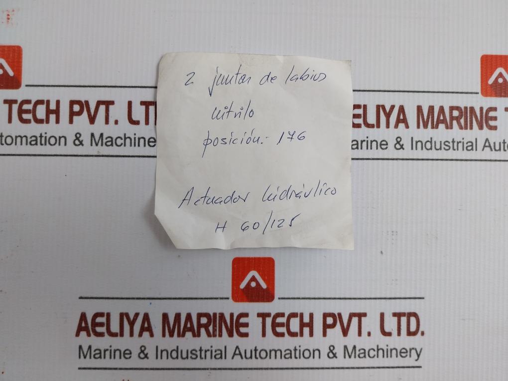 Lot Of 2X Hydraulic Actuator Seal Cfw A1 Velan