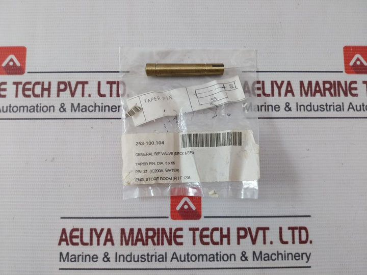 Lot of 2X IC200A Taper Pin 8X55