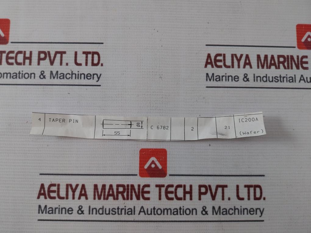 Lot Of 2X Ic200A Taper Pin 8X55