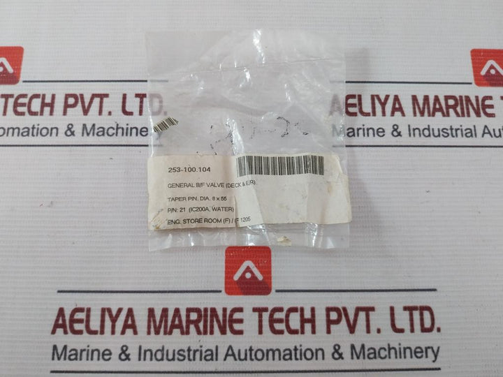 Lot of 2X IC200A Taper Pin 8X55