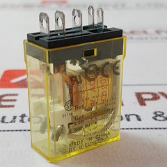 Lot of 2X IDEC RH1B-U SPDT Control Relay 33169, E0254-2 AC120V 50/60HZ 10A