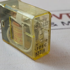 Lot of 2X IDEC RH1B-U SPDT Control Relay 33169, E0254-2 AC120V 50/60HZ 10A