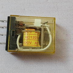 Lot of 2X IDEC RH1B-U SPDT Control Relay 33169, E0254-2 AC120V 50/60HZ 10A