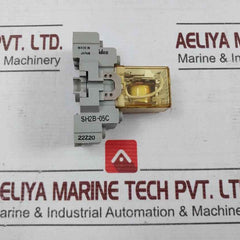 Lot Of 2X Idec Rh2B-ul Power Relay With Base Ac220V 7.5A 120Vac Sh2B-05C