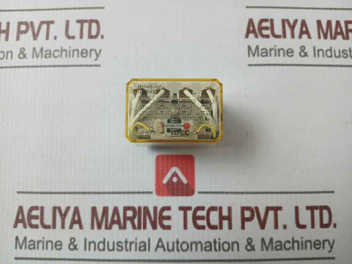 Lot Of 2X Idec Rh4B-ul Power Relay 10A 240Vdc