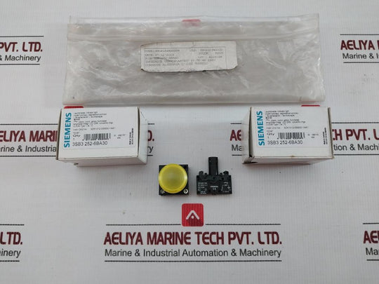 Lot Of 2X Indicator Light 3Sb3 252-6Ba30 Siemens 230V Ac 50Hz