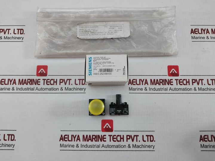 Lot Of 2X Indicator Light 3Sb3 252-6Ba30 Siemens 230V Ac 50Hz