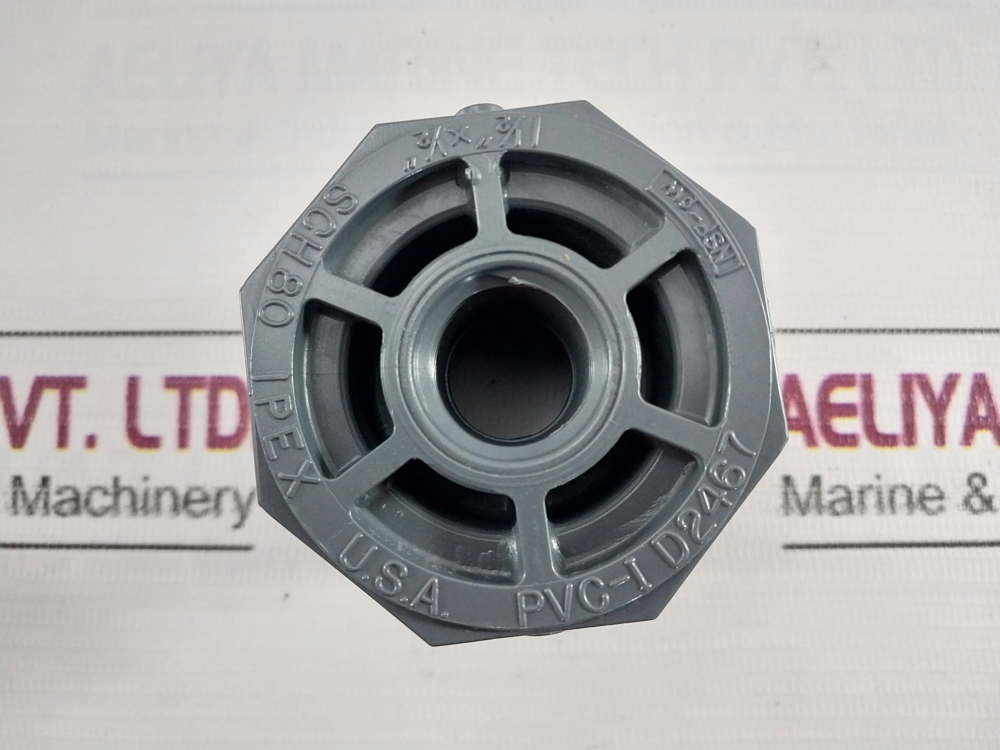 Lot of 2X IPEX SCH 80 PVC Reducing Bushing 1 1/2” X 1/2”