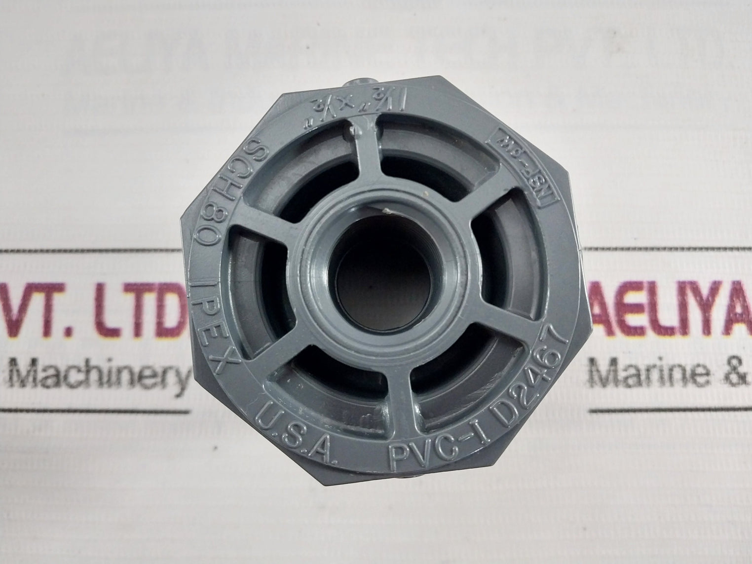 Lot Of 2X Ipex Sch 80 Pvc Reducing Bushing 1 1/2” X 1/2”