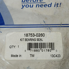 Lot of 2X Jabsco 18753-0260 Bearing Seal REV:6,D